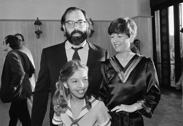 Francis Ford Coppola and family, 1981